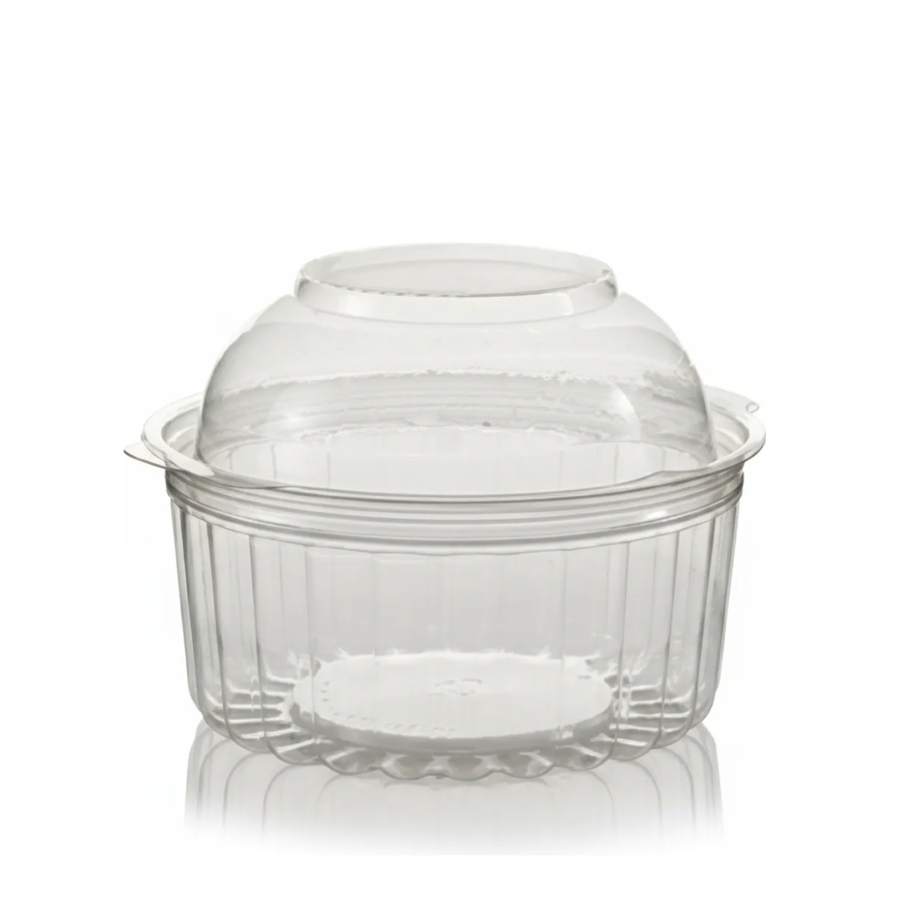 Pote domo con bisagra para postre  8 onzas