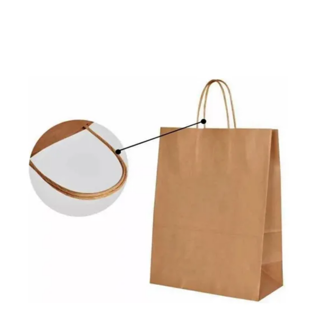 Bolsas de Papel Kraft 22x29x10 cm