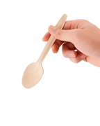 Cucharas de madera ecológica pack 100 unidades