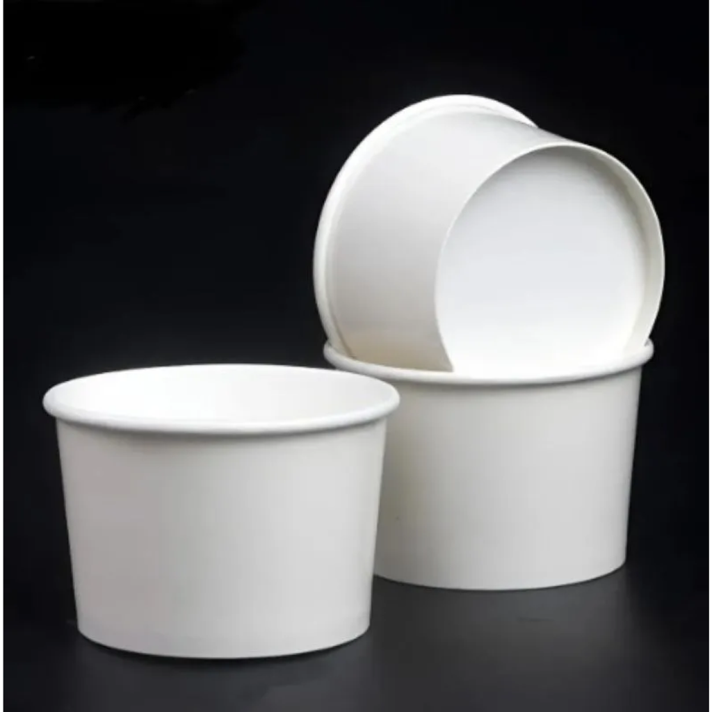 Pote de polipapel  para postre 4,5 onzas pack 50 unidades