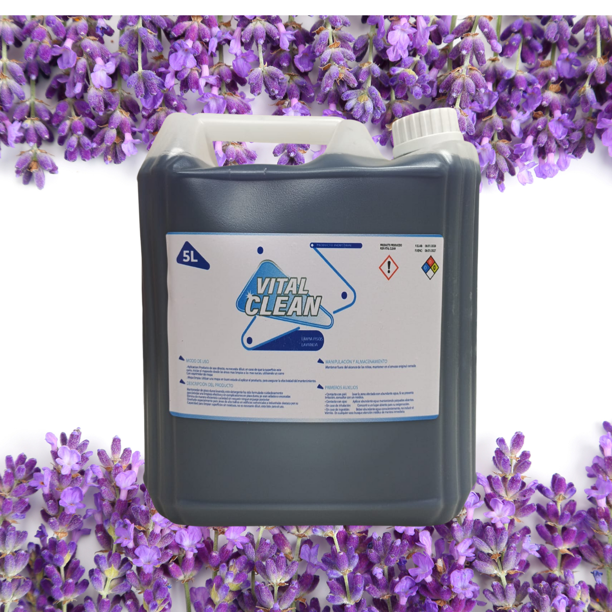 Limpia pisos industrial de lavanda 5litros