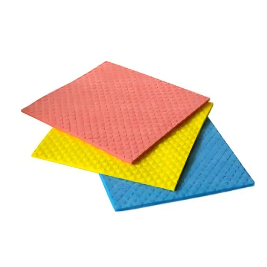 Paño Esponja Multiuso Limpiador Pack 3 Unidades