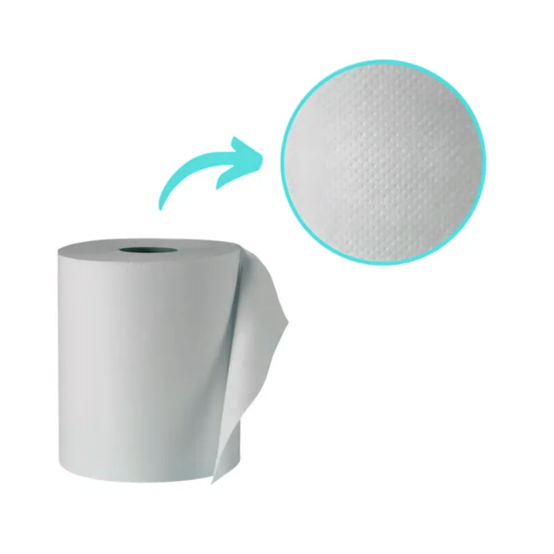 Toalla De Cocina Jumbo Industrial 250 Mts pack 2