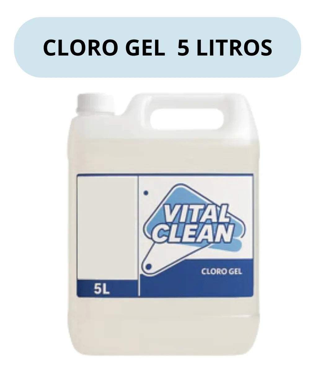 Cloro Gel 5l Limpieza Industrial Hogar