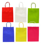 Bolsas Kraft Fiesta 6 Unidades 21x16x8cm