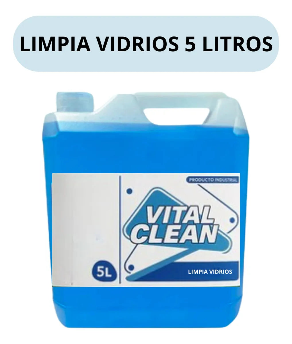 Limpia Vidrios industrial 5 litros